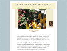 Tablet Screenshot of andreaslearningcenter.com